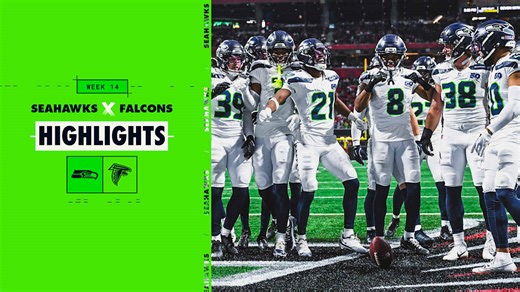 Seahawks vs. Falcons Game Highlights | 2025 Week 14
