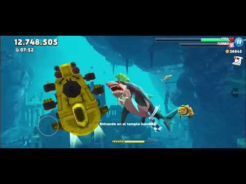 Hungry Shark World - Great white Gameplay 3 (Mobile)