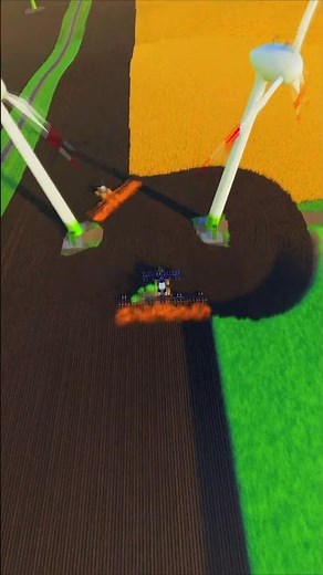 Satisfying ploughing #farmingsimulator25 #farmingsimulator #farmingsimulator19