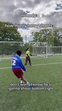 THE THIERRY HENRY FINISH😍👑