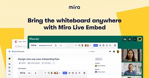 Whiteboard anywhere with Miro Live Embed | Miro