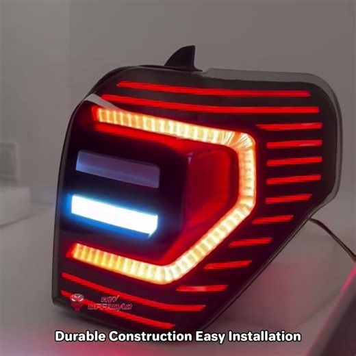 Tint LED Tail Lights For 4Runner 2010-2024.#taillights #taillamp #toyota #4runner #4runneroffroad