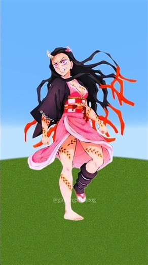 All Demon Slayer Heroes in One Epic Minecraft Pixel Art | Zenitsu, Nezuko, Tanjiro & Inosuke