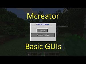 [Mcreator] How to Make Basic GUIs ep 9
