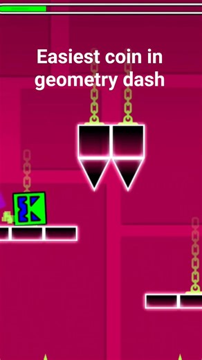 Easiest coin in geometry dash