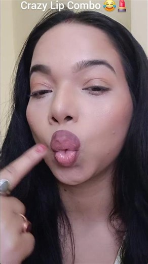 Crazy Lip Combo in 15 Seconds 💋🔥 Quick Lip Hack
