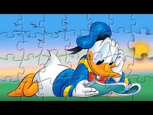 Super Puzzle Video Game Donald Duck | Jigsaw for Kids! Uşaqlar üçün puzzle oyunu |