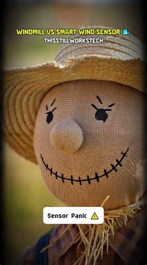 Windmill vs Smart Wind Sensor 🌬️ Timeless & Flawless #shorts