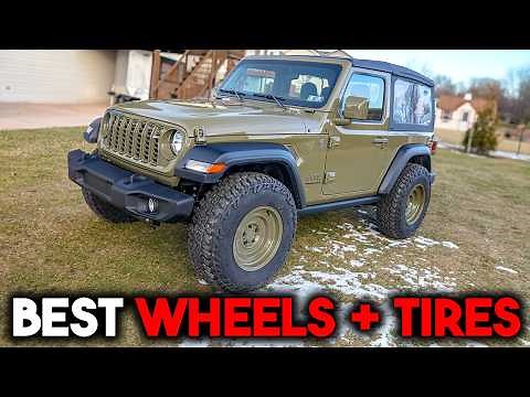 BEST Wheels & Tires for our 2025 Jeep Wrangler (WWII Inspired)