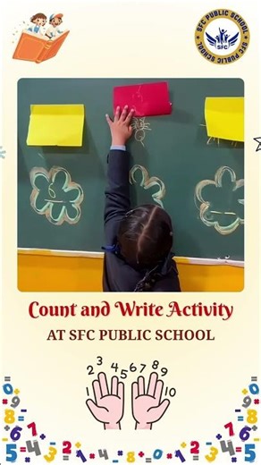 🔢 Count and Write Activity at SFC Public School ✏️