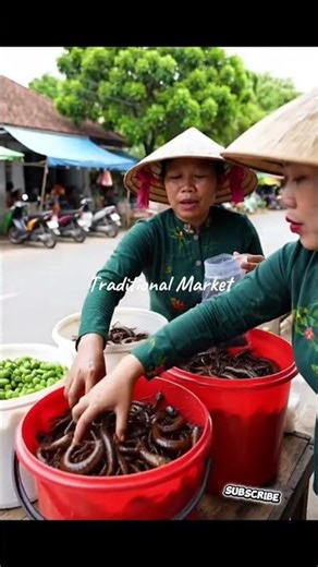 Traditional Street Market Life in Southeast Asia | Unique Local Trade