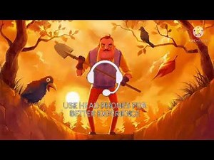 Hello Neighbor main menu soundtrack in 8d audio