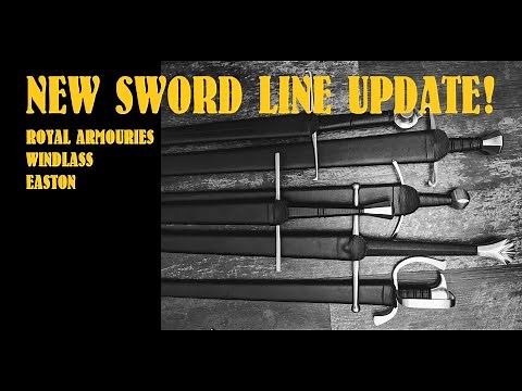 New Royal Armouries Matt Easton Windlass Swords Collaboration Update