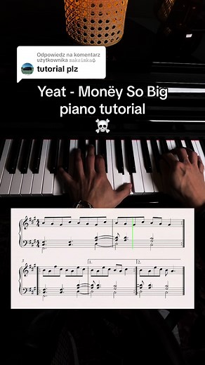 Odpowiadanie użytkownikowi @𝚖𝚊𝚔𝚜𝚒𝚖𝚔𝚊♧ yeat - money so big piano tutorial ☠️ #yeat #moneysobig #yeattok #yeatfan #lyfestyle #pianotutorial #afterlyfe