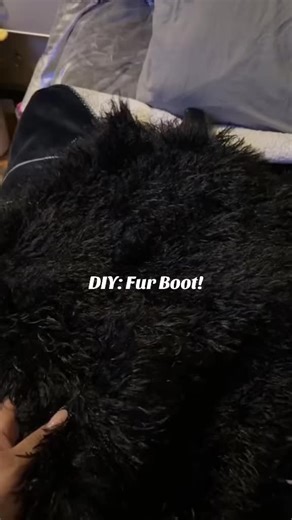 Love me a fur boot🥰 #DIY #diyproject ##furboots #fashion #trending | fur boots