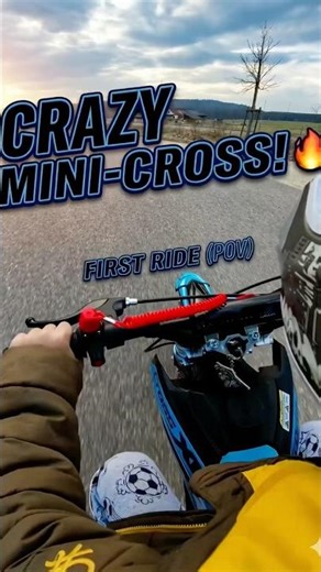 This 49cc Dirt Bike is INSANE! #dirtbike #49cc #speed #minimoto #shorts