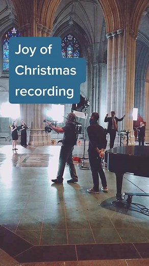 Joy of Christmas Recording at National Cathedral
