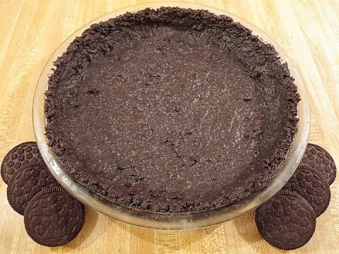 No Bake Oreo Pie Crust Recipe 🍫🍪🥧