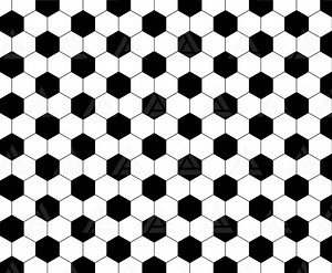 Soccer Ball Pattern Svg, Seamless Football Pattern, Geometric Hexagon Background, Tumbler Template. Cut File Cricut, Png Pdf Eps, Vector - Etsy
