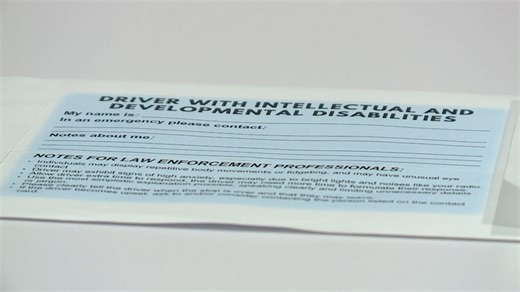 Blue Envelope Program aims to improve police interactions for drivers with disabilities