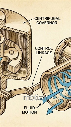 Watt's Governor: The First Negative Feedback Loop #Engineering #History