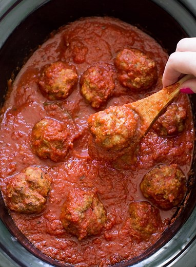 Crockpot Meatballs (5 Star Recipe!) - Chef Savvy