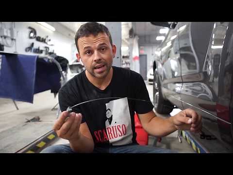 Installing Toyota Highlander running boards.