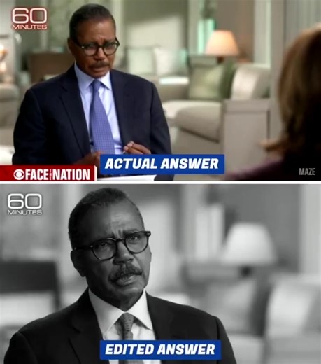 102K views · 2.6K reactions | CBS edited Kamala's interview with 60 Minutes to make her look better Read more: https://newsbusters.org/blogs/nb/tim-graham/2024/10/09/what-60-minutes-aired-two-different-harris-answers-same-question | MRCTV | Facebook