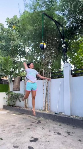 Spike Trainer at Home for Volleyball Players