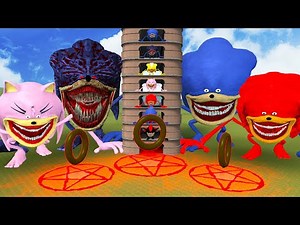 🧱TALLGRASS SUPER SONIC AMY ROSE ZOOCHOSIS KNUCKLES SHADOW TAPES SPARTAN KICKING in Gmod