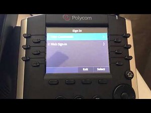 Polycom VVX Phone on Skype for Business