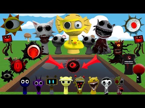 HOLE CHOCOLATE NEW MR SUN TREE FUN COMPUTER EVOLUTION ALL SPRUNKI FAMILY SONG SPARTAN KICKING Gmod