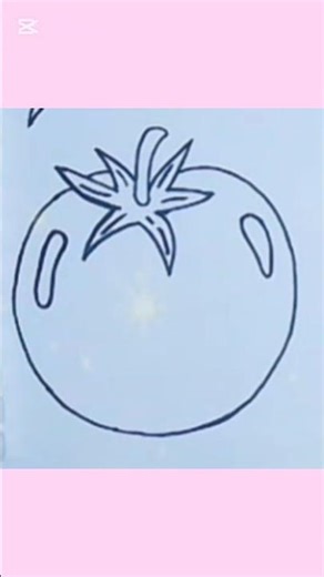 “How to Draw a Realistic Tomato in Minutes! 🍅✏️ with a lots of joy 😊.