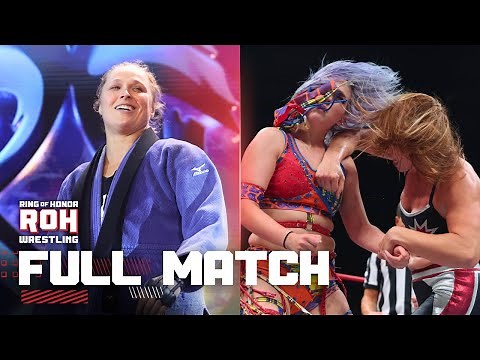FULL MATCH Athena & Billie Starkz vs. Ronda Rousey & Marina Shafir | ROH TV Episode 39 2023