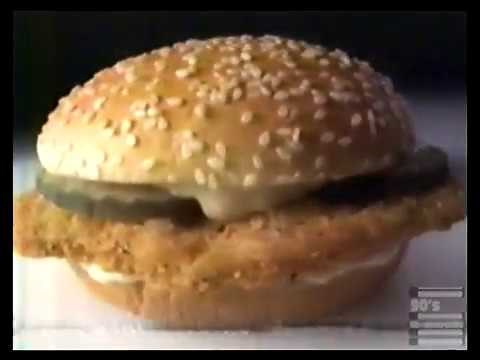 Burger King Chick'n Crisp Commercial 1998