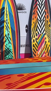 Jason Woodside is an artist known for turning bold color and clean patterns into instant classics — from city walls to fresh blanks. Trophies for both champs of this year’s #USOpenOfSurfing were painted by the man himself. Lexus Pacifico Beer @usopenofsurf | World Surf League