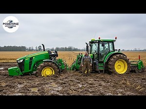 Unbelievable Tractor Stuck in Mud Moments | Extreme Heavy Equipment fails #7