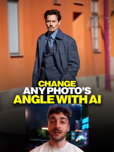 Rotate, zoom, or tilt any photo with simple sliders — natural camera movement, zero editing skills.
