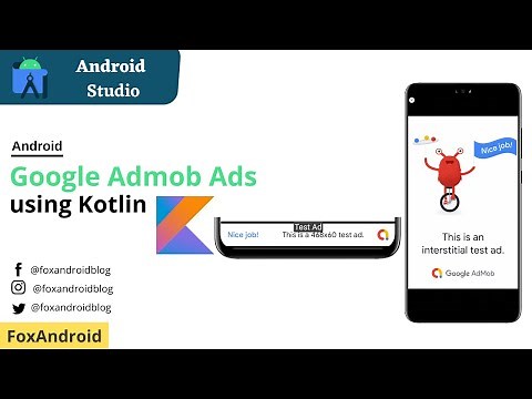 Google Admob Ads Implementation in Android using Kotlin | Admob Ads Kotlin | Android Studio | Kotlin
