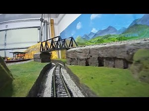 Model Trains : Cab Rides (different paths) in my layout