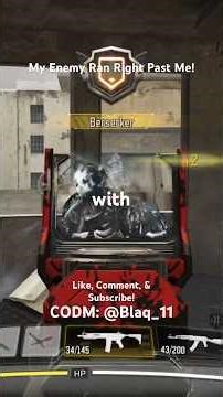 My Enemy MUST Have Been BLIND! CODM Frontline (Crossfire Map) #COD #CODM #CODMOBILE #CallOfDuty