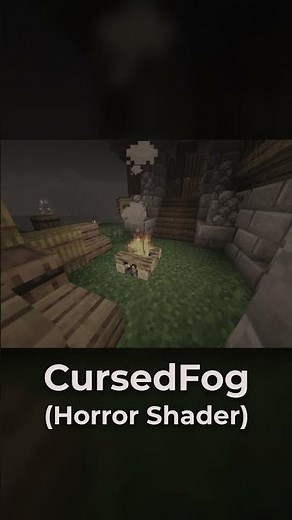 CursedFog Shader #minecraft #shaders #cursedfog #horror #minecrafthorror #java #recomendation