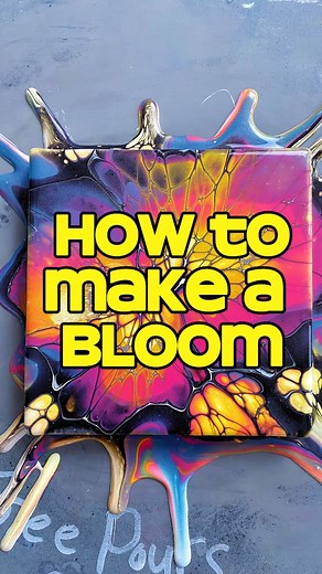 122K views · 2.9K reactions | Here’s how to make a bloom without any Australian floetrol #acrylic #acrylicpaintpouring #abstractart #acrylicpour #fluidart #painting #anxietyrelief #hiddenpictures #acrylicblooms #acrylicsontile #acrylicpaint #art #artistsoninstagram #fluidpainting #fluidartwork #geepours #pouring #pouringart #art #pouringpaint #fluidart #acrylicpouring #acrylicpainting #painting #acrylic #abstractart #pouringmedium #artist | Gee Pours | Facebook