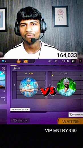 MOBAILE📲VS PC PLAYER🖥️ Jx7 vs VG nota☠️…. #freefire #gameplay #shorts