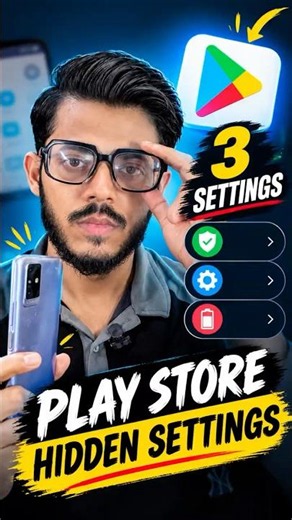 3 Hidden play store settings.