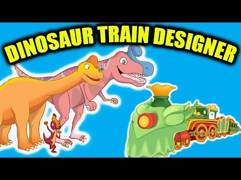 Dinocar Designer PBS Kids Game | Dinosaur Train King Cryolophosaurus - Design The Dinosaurs Train