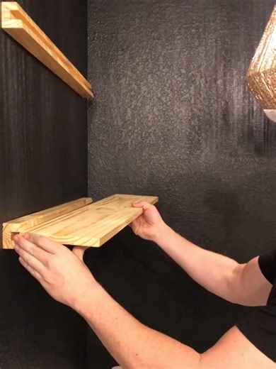 8$ DIY Pottery Barn Floating Shelves