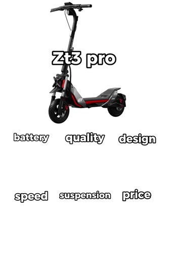 Segway ZT3 Pro review: ZT3 Pro specs, speed, suspension