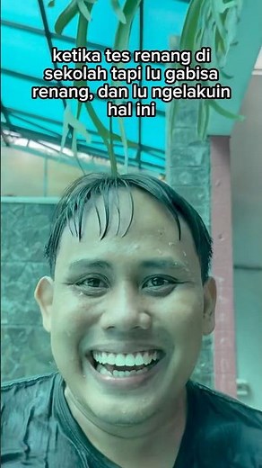 melihat situasi dulu #pov #parodi #renang