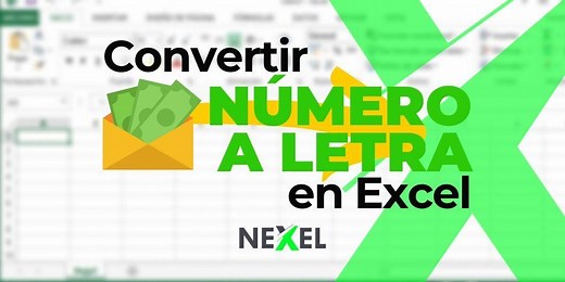 ▷ Convertir Número a LETRA en Excel【 ✔️ La forma FÁCIL 】